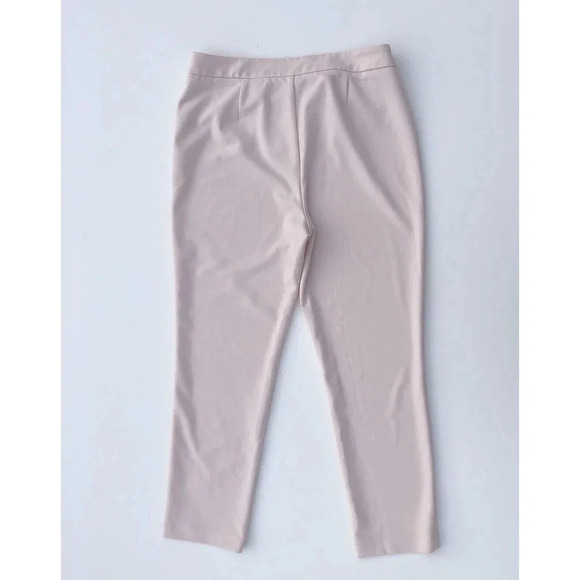 Karl Lagerfeld Paris color is Sherbet Pastel Pants/Trousers Gold Buttons Size 10 - Picture 2 of 7